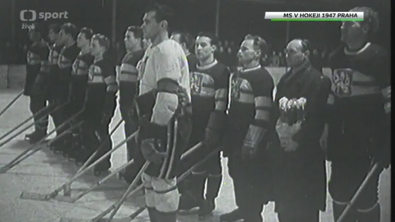 Čechoslováci vyhráli před 70 lety poprvé MS