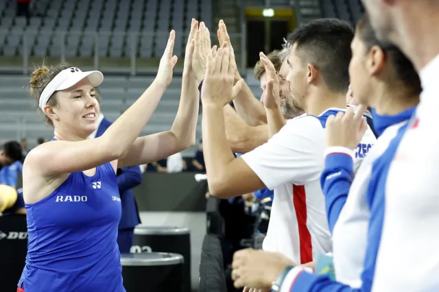 Bouzková a Nosková odstartují duel se Švýcarskem. Češky chtějí v Poháru BJK do finálové fáze