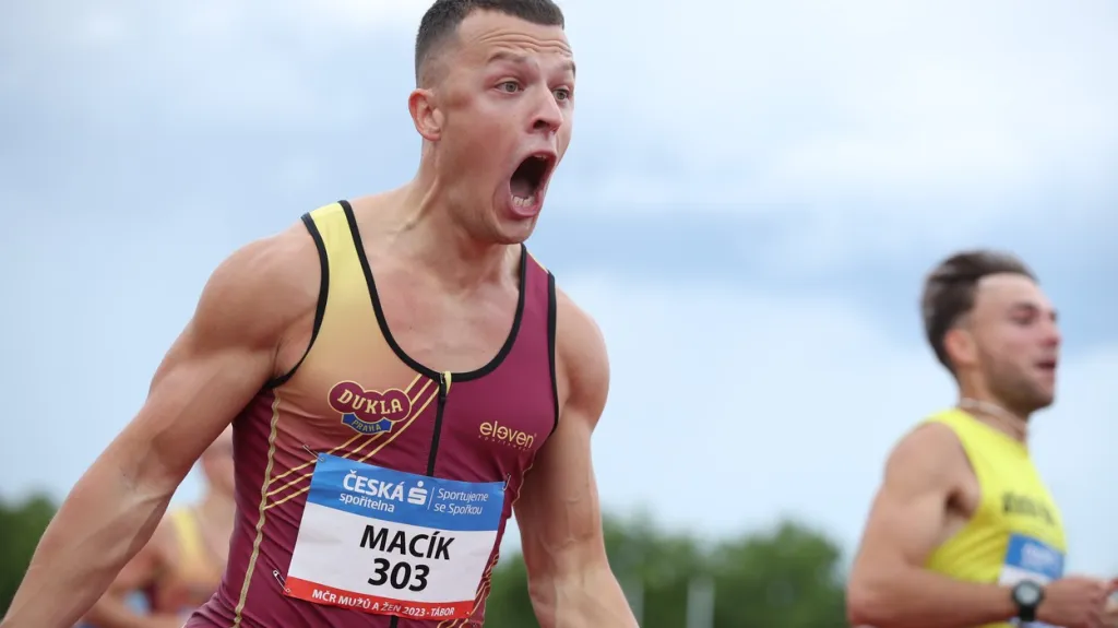 Nový český rekordman Ondřej Macík