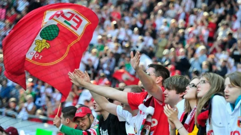 Fanoušci Augsburgu
