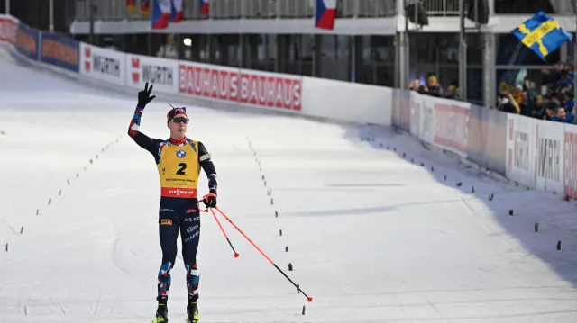 Sestřih mužského závodu s hromadným startem