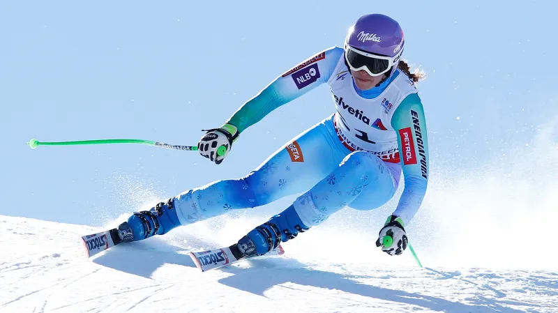 Mazeová je novou mistryní světa ve sjezdu