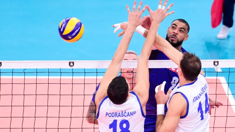 O evropský titul budou hrát se Slovinci volejbalisté Srbska