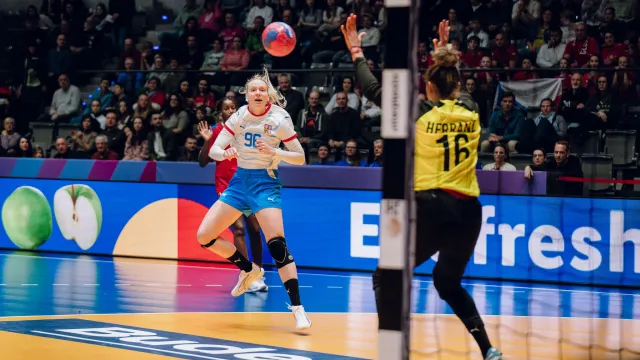 Záznam utkání házenkářek Česko – Kuba