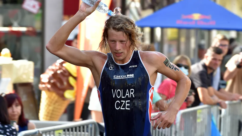 Triatlonista Jan Volár