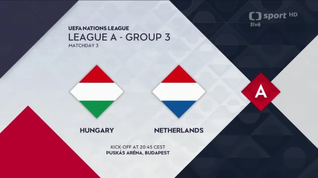 Sestřih utkání Maďarsko – Nizozemsko