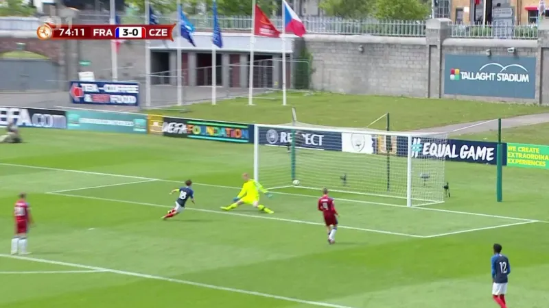 Česká sedmnáctka na Francii nestačila