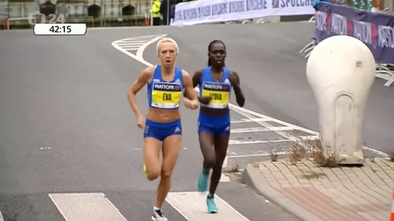 Vrabcová-Nývltová na vytoužený rekord na ústeckém půlmaratonu nedosáhla