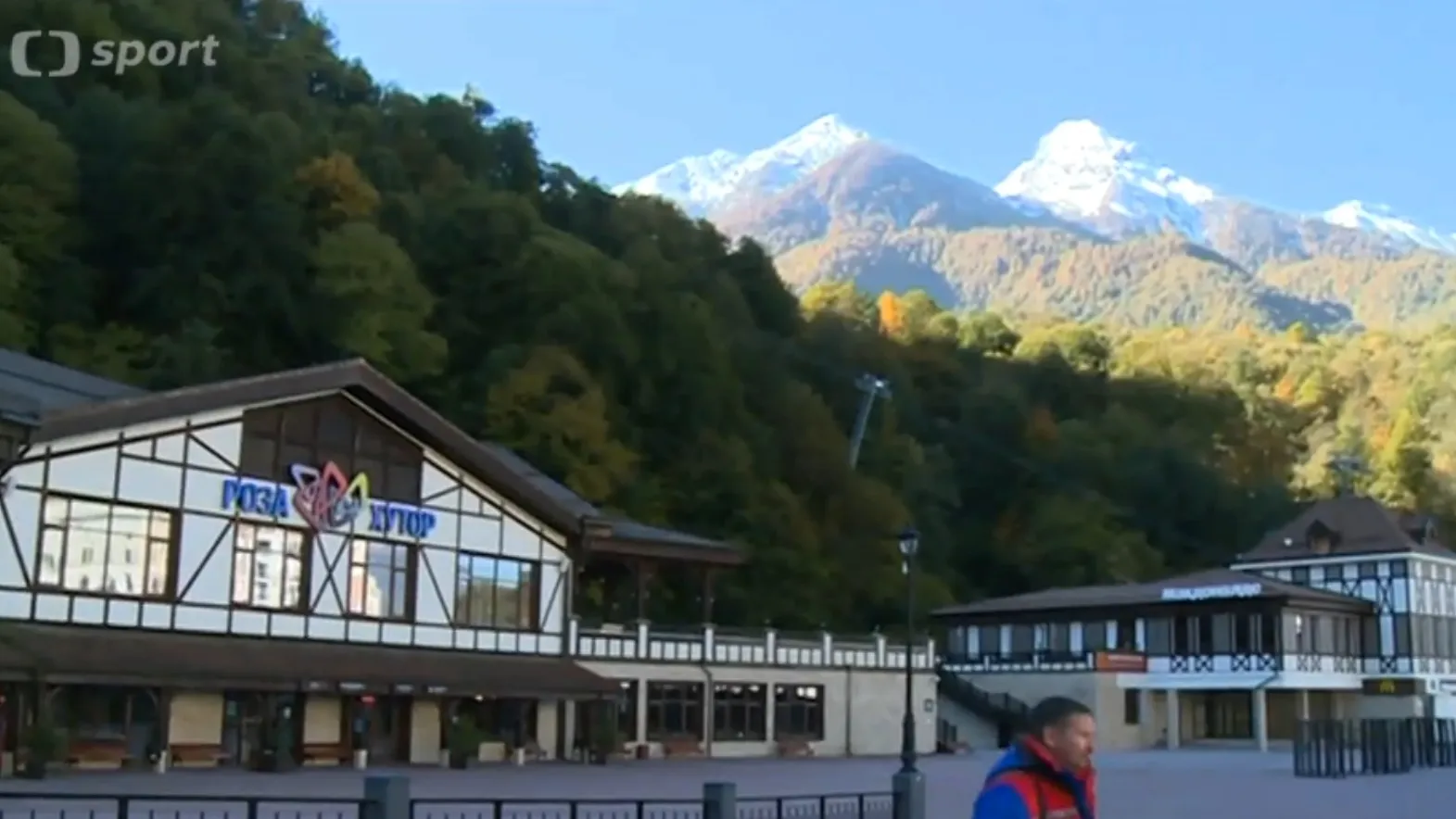 Soči - areál sjezdového lyžování