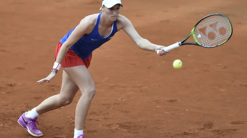 Závěr utkání Vondroušová - Fernandezová