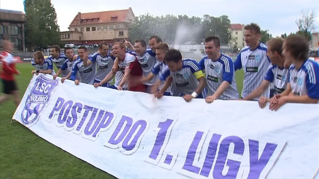 Oslavy postupu do 1. ligy provázely smíšené pocity
