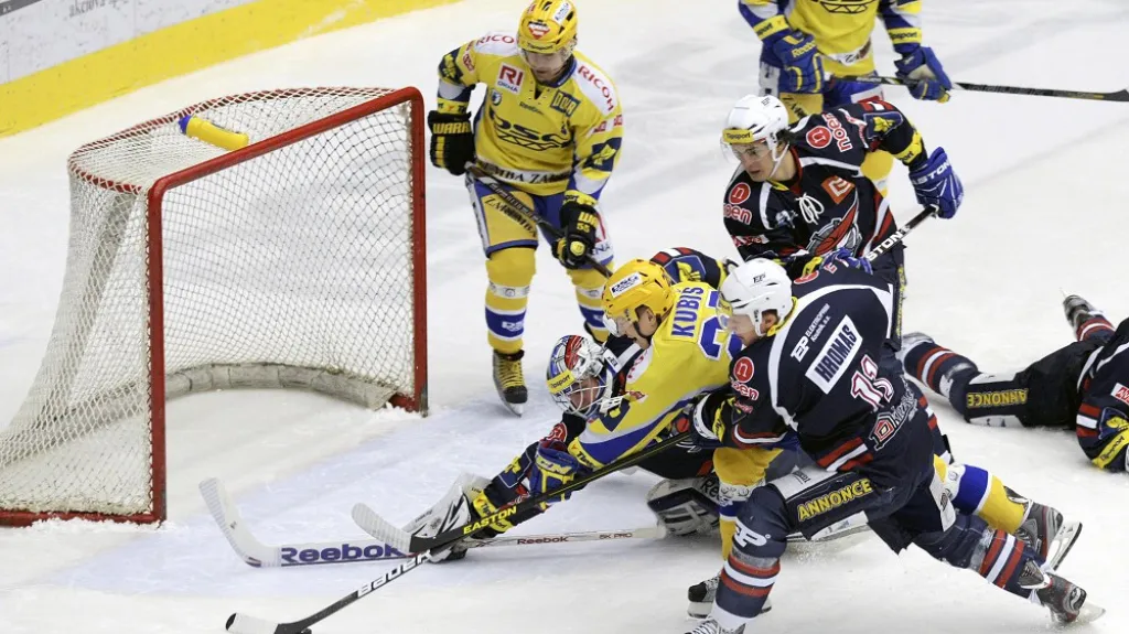 Utkání Chomutov - Zlín