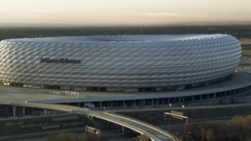 Domácí stadion Bayernu Mnichov