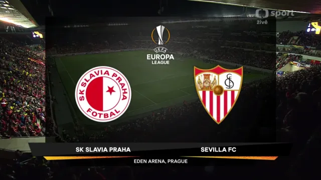 Sestřih utkání Slavia Praha – Sevilla