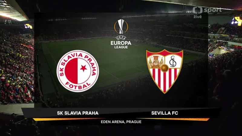 Sestřih utkání Slavia Praha – Sevilla