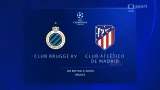 Sestřih utkání Bruggy - Atlético Madrid