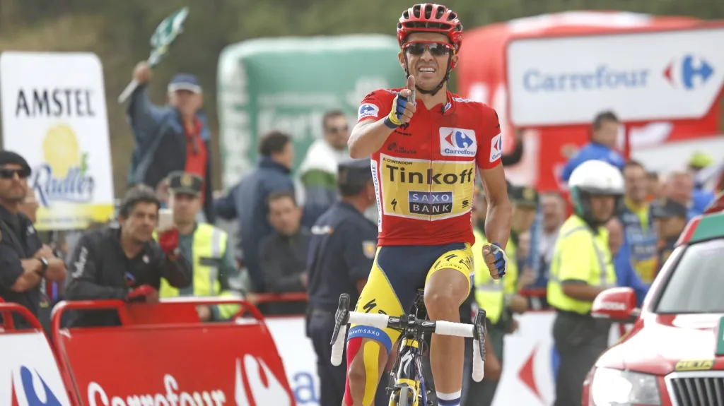 Alberto Contador na Vueltě
