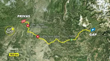 Představení 5. etapy Tour de France