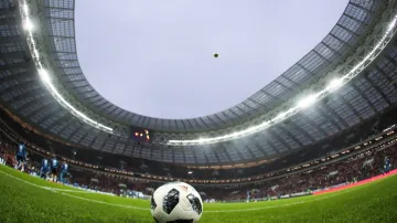 Stadion Lužniki - tady se rozhodne o vítězi MS 2018
