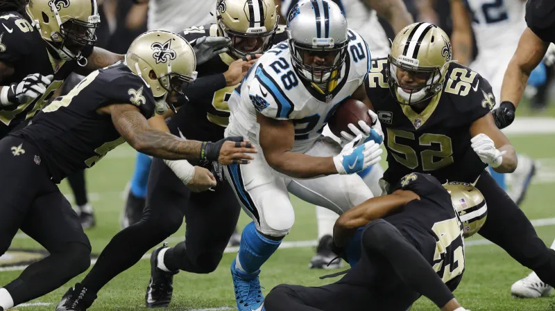 Utkání New Orleans Saints - Carolina Panthers