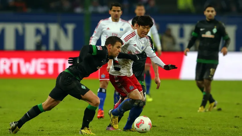 Utkání Hamburk - Werder Brémy