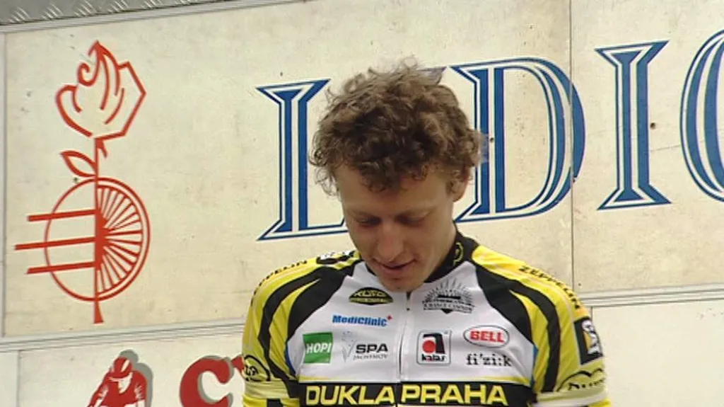 Vítěz závodu Lidice 2012 Martin Hačecký