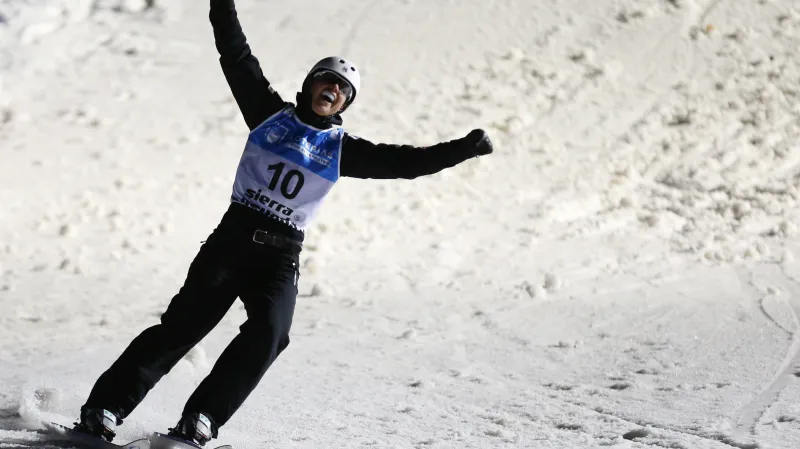 Zlatý finálový skok Ashley Caldwellové