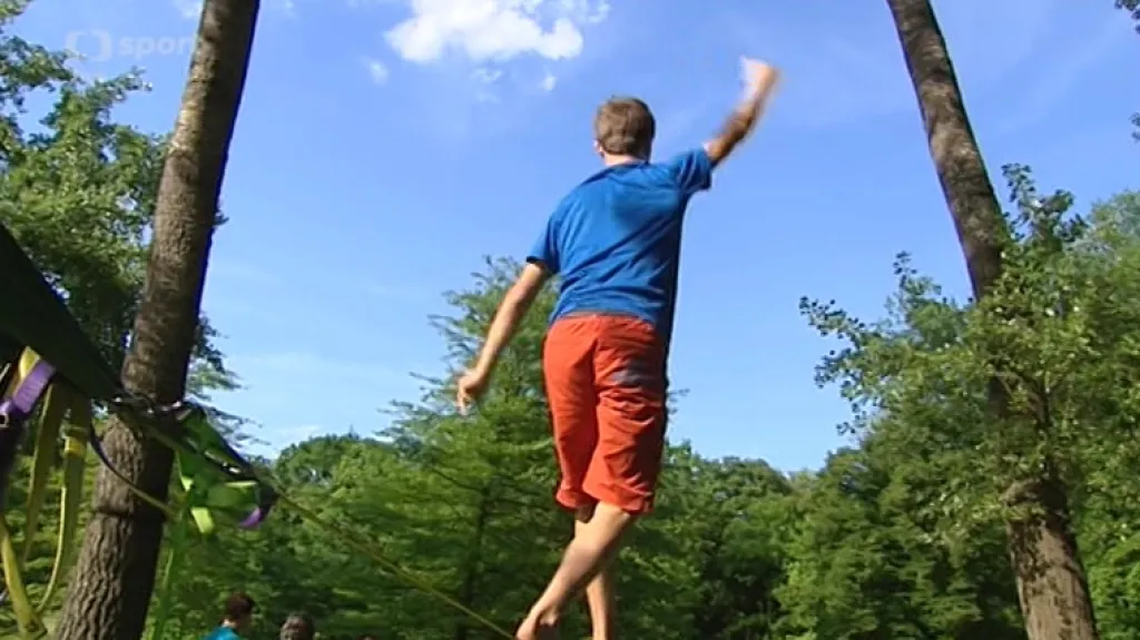 Čeští slacklineři se chystají na Island