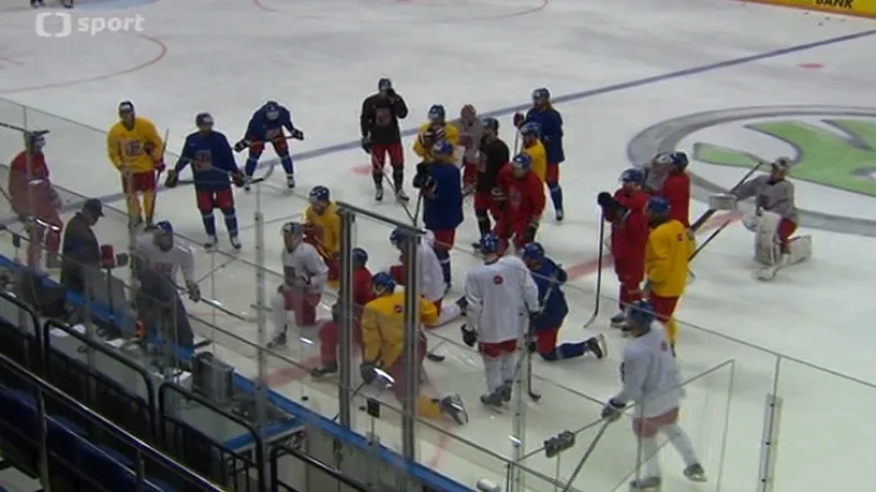 Pastrňák je fit, Zaťovič opět jako třináctý útočník