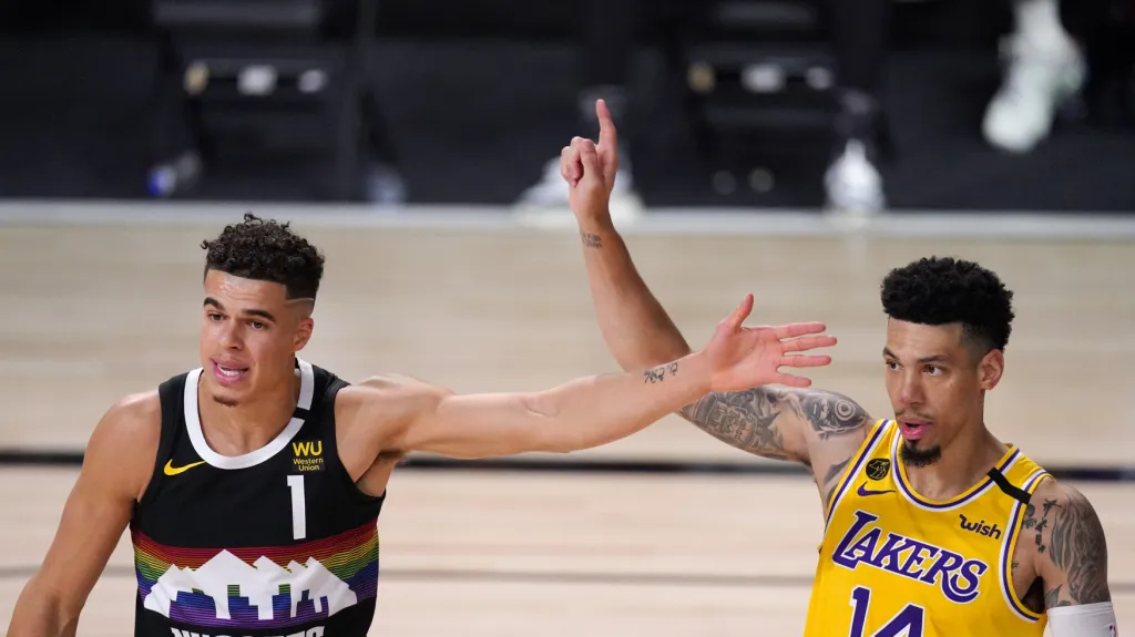 Utkání Denver - LA Lakers