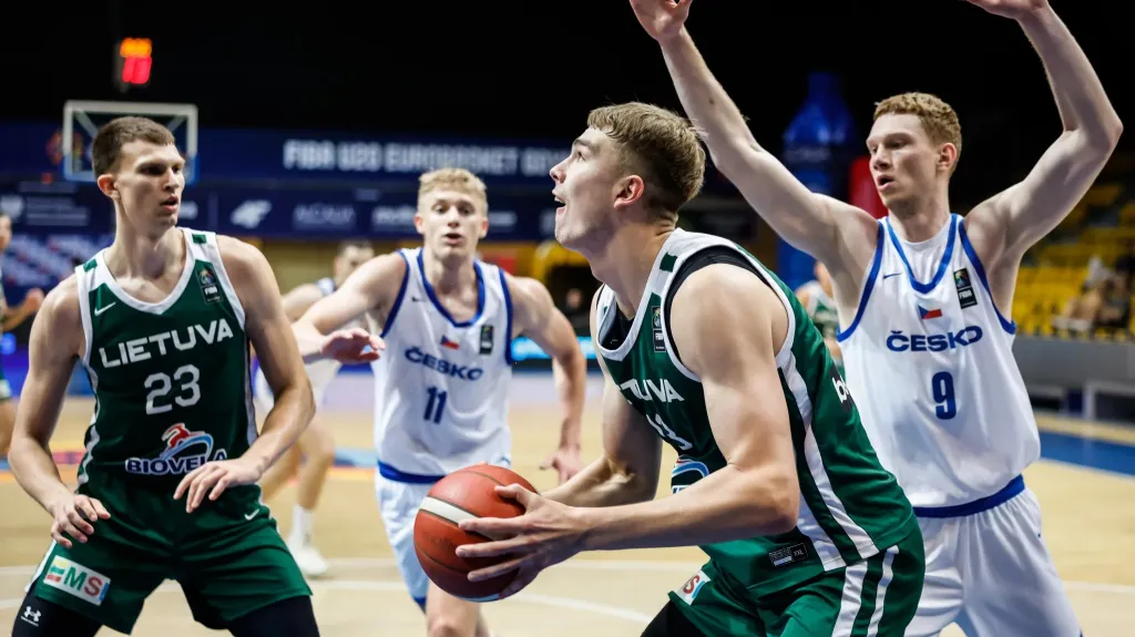 Utkání o 5. místo na ME do 20 let Česko – Litva