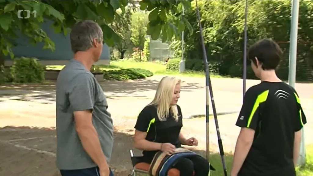 Železný trénoval s handicapovanými sportovci