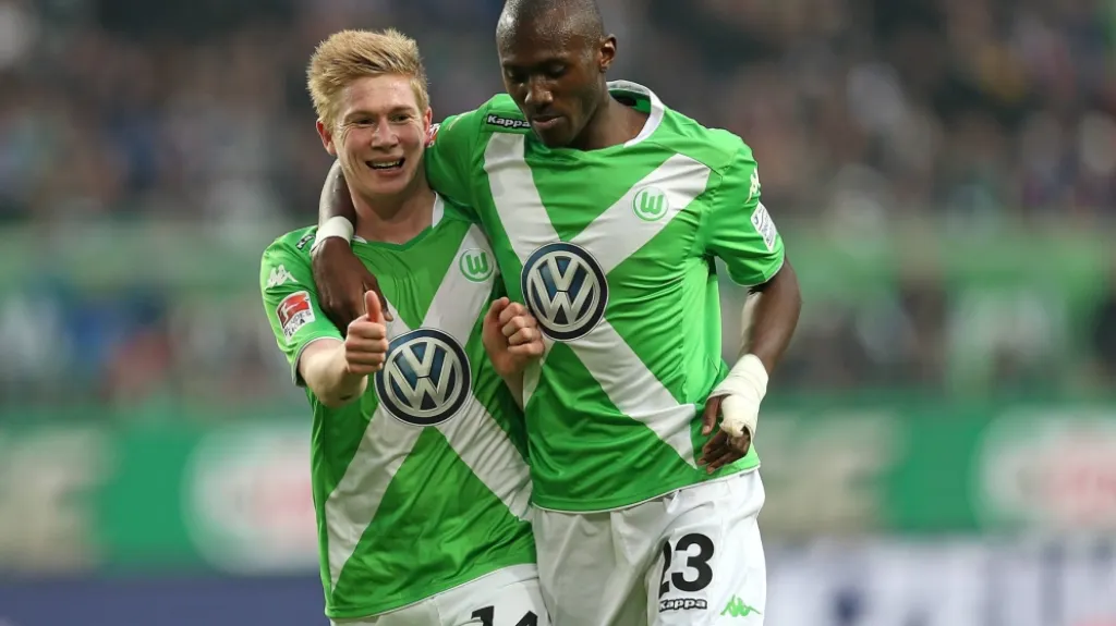 Kevin de Bruyne (vlevo) a Josuha Guilavogui
