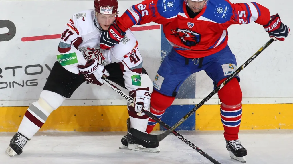 Utkání Lev Praha - Dinamo Riga