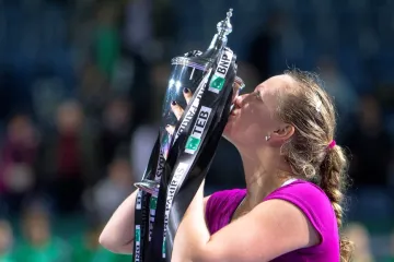 Kvitová slaví vítězství v Turnaji mistryň