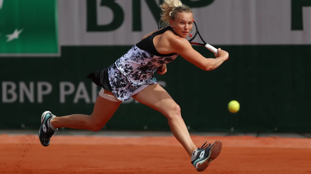 Kateřina Siniaková na Roland Garros