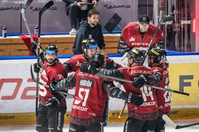 Spartu táhl za prodloužením série elitní útok, v Pardubicích se bude hrát sedmý zápas