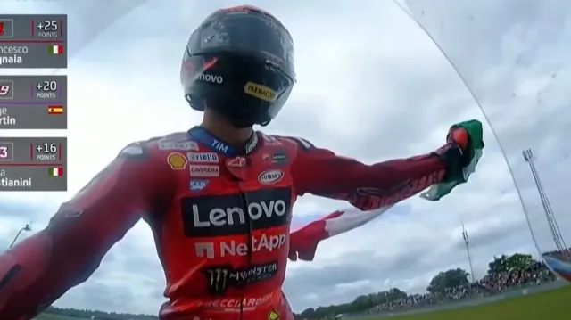 Velkou cenu Nizozemska vyhrál Bagnaia, triumfoval potřetí v řadě