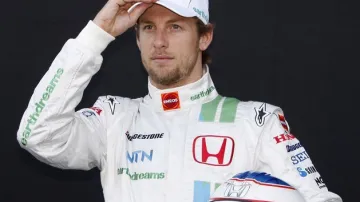 Jezdec Hondy Jenson Button