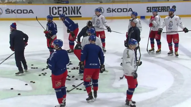 Čeští hokejisté se přesunuli z Tampere do Moskvy