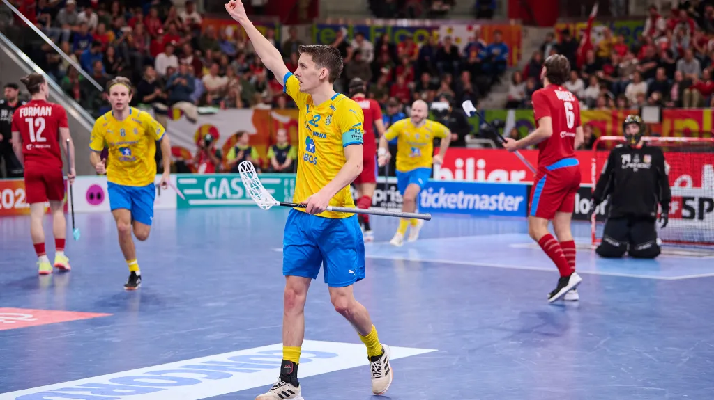 Švédští florbalisté jsou mistry světa, Češi končí druzí