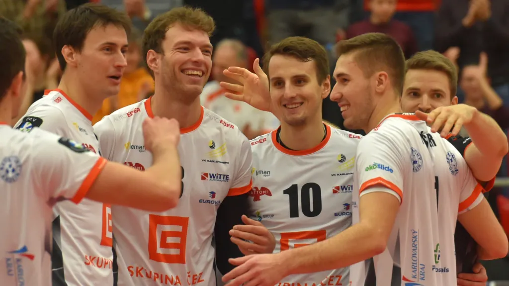 Radost volejbalistů Karlovarska