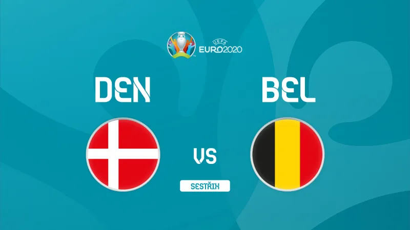 Sestřih zápasu Dánsko - Belgie
