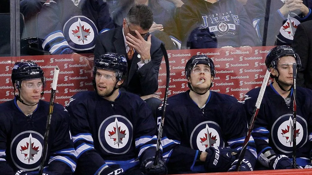 Zklamání na střídačce Winnipegu