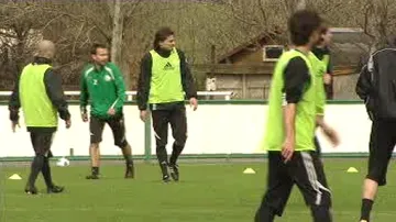 Trénink hráčů FK Bohemians Praha