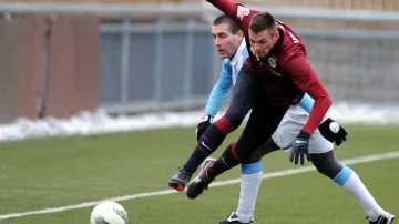 Róbert Valenta v přípravném zápase