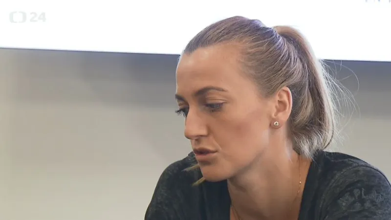 Kvitová: Finálová porážka už trochu přebolela