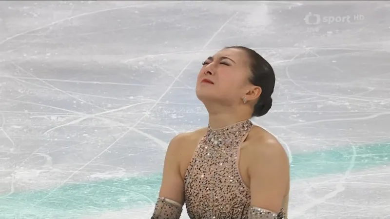 Vítězná volná jízda Kaori Sakamotové