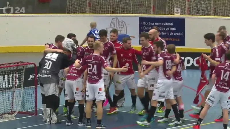 Florbalisté Sparty vyhráli ve šlágru nad Chodovem 11:7
