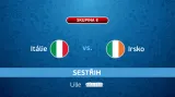 Sestřih utkání Itálie - Irsko
